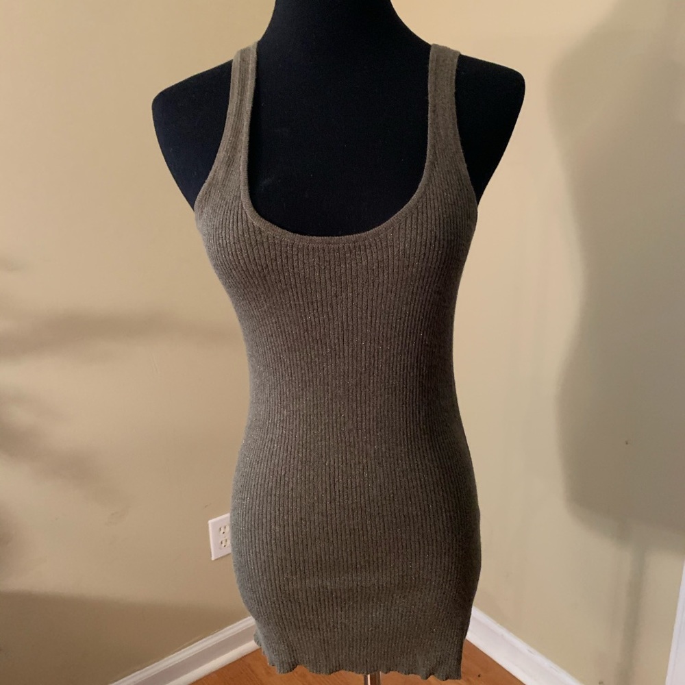 Sweater tunic top stretch